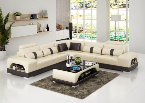 Exkluzivní L-fovorá pohovka Stylový design pro váš domov