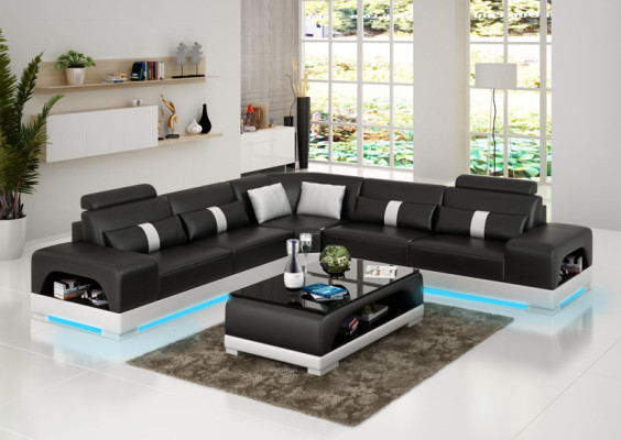 Exkluzivní L-fovorá pohovka Stylový design pro váš domov
