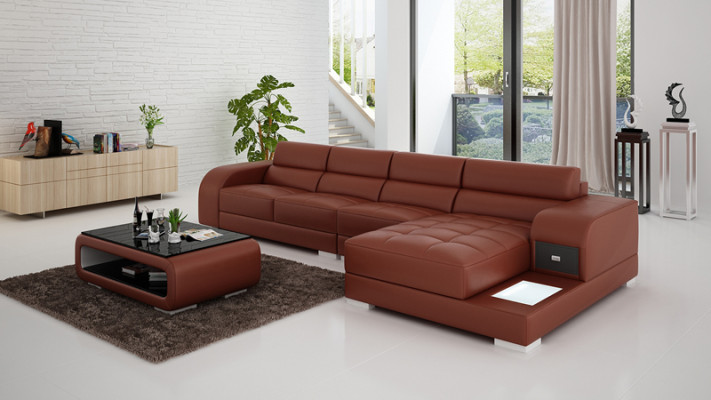 Elegantní design Černá L-shaped pohovka pro eleganci a pohodlí.