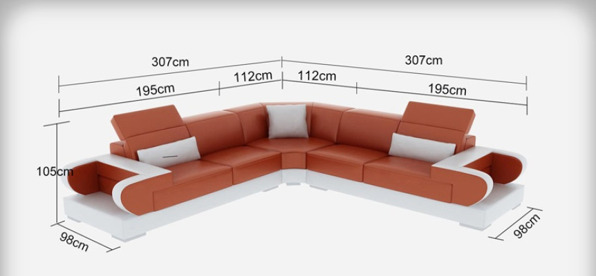 Objevte luxus a komfort s naším exkluzivním designérem ve tvaru L.