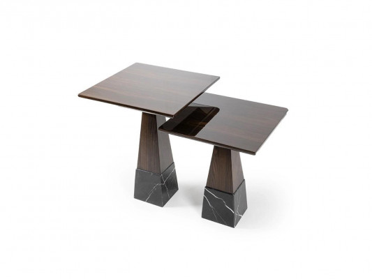 Obývací pokoj Jídelní stůl Set 2x Kávový stůl Design Dřevo Nábytek