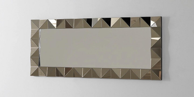 Luxus zrcadlo šedé moderní design závěsné zrcadlo nábytek obývací pokoj nový nábytek
