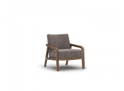 Moderní design křeslo s látkovým potahem pro obývací pokoj. Moderní čalouněný nábytek.