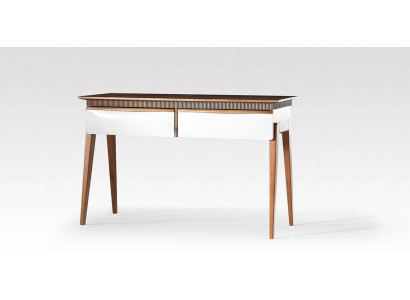 Obývací pokoj Hnědý konzolový stůl Moderní dřevěný stůl Konzole Luxusní design