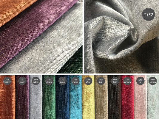 Černá postel Chesterfield Klasický design ložnice látky