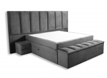 Boxspring Hotel Matratze Schlafzimmer Textil Design Bett Doppel Betten   Boxspringová matrace hotelové ložnice textilní design postel manželská postel