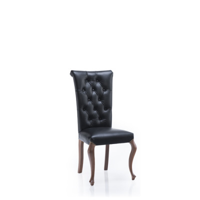 Klasické židle Luxusní dřevěná židle s opěrkou Designer židle Židle do jídelny