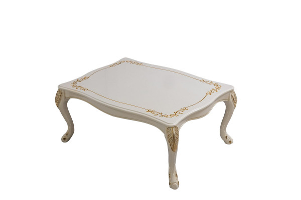 Stolkový stůl klasický stůl luxusní design obývacího pokoje nábytek dřevo nový.