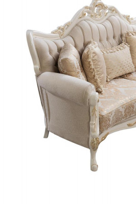 Sofa souprava 3+1 místo Set Design Sofa potah Couches Klasický luxus.