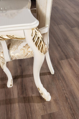 Židle bez loktů, dřevěné židle, luxusní design židle, křeslo, nové čalounění.