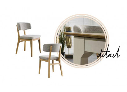 Židle Jídelní židle Židle Dřevo Beige Moderní Křeslo