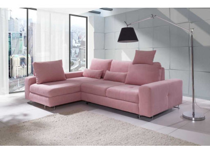 Ecksofa obývací krajina čalounění s funkcí postele pohovka rohová sedačka sestava.