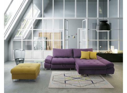 Eleganc L-Form Pohovka z látky do obývacího pokoje moderní designové pohovky.