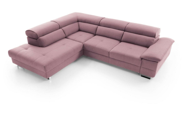 Textil Sofa Ecksofa Sofa Couch Polster Wohnlandschaft Textil Sofas Couchen LForm
