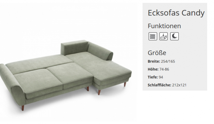 Design pohovka Dvoumístná pohovka Sedací souprava Obývací pokoj Koutová pohovka Textilní střídačka