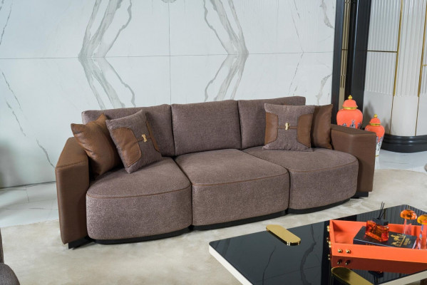 Sedací souprava 3+2+1 místné, moderní relaxační křeslo v moderním stylu, 3dílná, textilní látková.