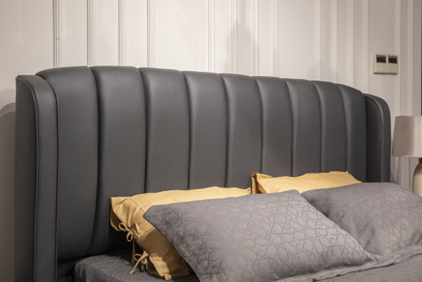 Modern Schlafzimmer Set Bett + 2x Nachttische Design Möbel 3 tlg EU