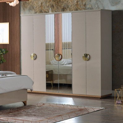 Šatní skříň ložnice dřevo skříň nábytek nové skříně rohová skříň nová