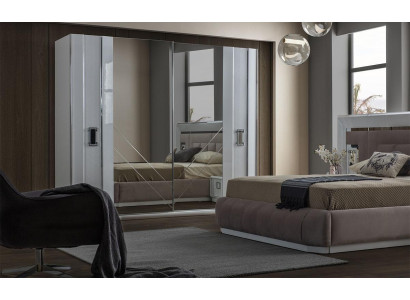 Návrhářská šatní skříň ložnice luxus Moderní skříň Nový nábytek