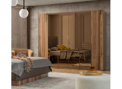 Šatník Skříně Skříň Design Dřevo Ložnice Moderní Nábytek Nový