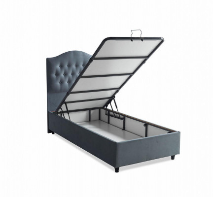 Postel Design Luxus Chesterfield Polstr Ložnice Nábytek Moderního 90x190 Luxus