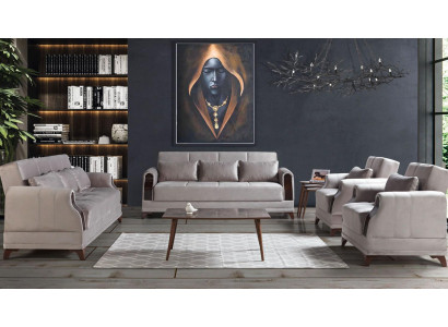 Sofa set 3+2+1+1 sedadlo Nábytek Luxus Set Sofa set Modern 4dílný Nový