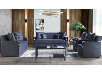 Luxusní sestava sedacího nábytku kompletní sedací souprava Moderní souprava obývacího pokoje Relax 3+2+1+1