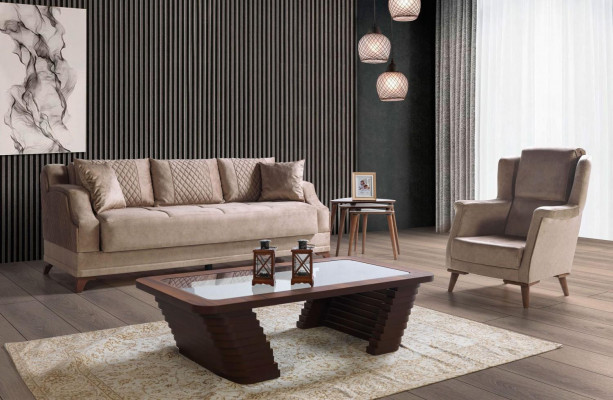 Sofa garnitura 3+1 křeslo set Moderní relaxační nábytek Nový luxusní EU