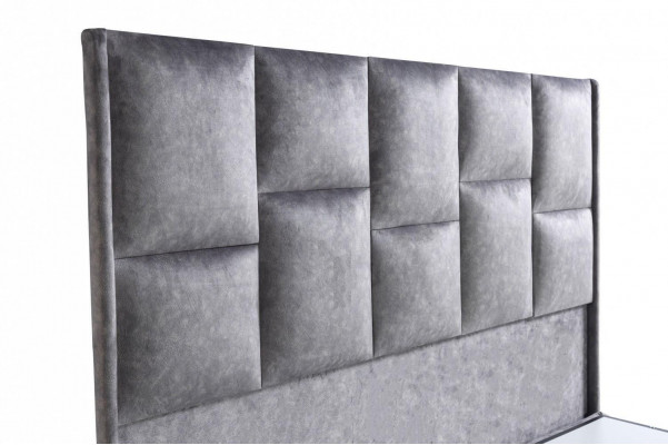 Bett Design Ložnice Luxus Beige Polštáře Nábytek Stříbrná 160x200