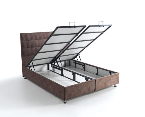 Postel Design Luxus postele s úložným prostorem Čalouněné ložnice Nábytek Látka 160x200