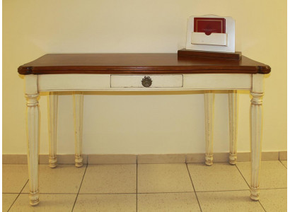 Konzolové stoly Luxus Weiß Sideboard Konzolový stůl Designový dřevěný stolek Nový