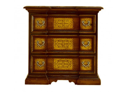 Italský nábytek Braun Klasická komoda Skříň Dřevěné skříně Nábytek Konzoly