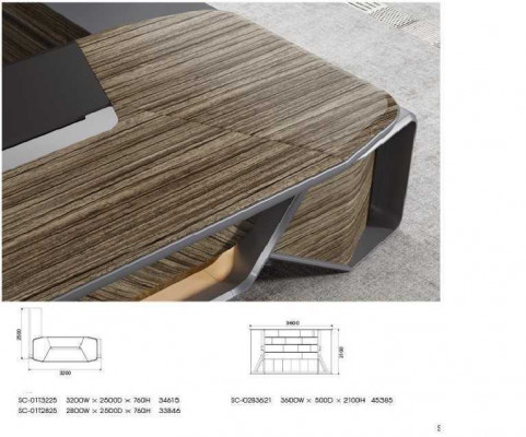 Design kancelářský rohový stůl zařízení pokoj nábytek stůl kancelářský nábytek