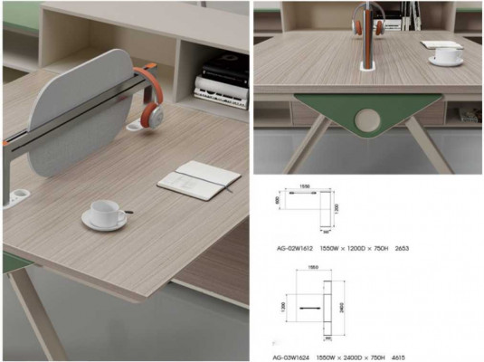 Design, Eck-Skrivbord kontor Möbler Skrivbord Möbler