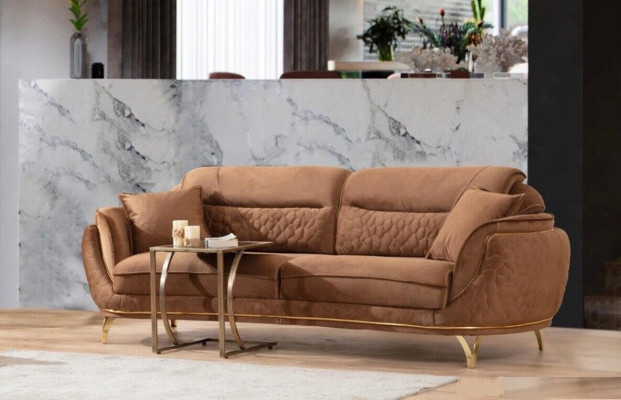 Sofa v italském stylu Kompletní set 3+3+1+1 sedací soupravy