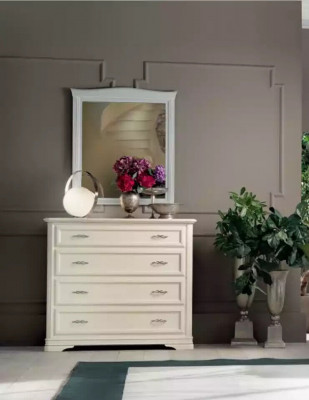 Postel 2x noční stolky 5 kusů. Ložnice Design Luxus komoda kompletní.