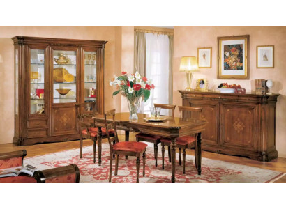 Jídelní stůl 4x židle sestava jídelního stolu sideboard stůl set Jídelní stůl 7 ks