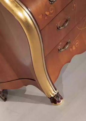 Schlafzimmer nábytek - komoda se zrcadlem, luxusní klasický nábytek, 2 kusy