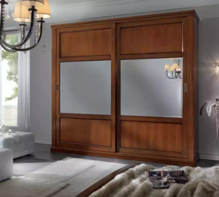 Šatní skříň Skříň Dřevěné skříně Ložnice nábytek Design Dřevo
