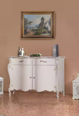 Klasická komoda dřevo Sideboard skříň skříně Italský nábytek Nový