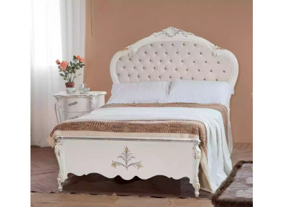 Design postel 120x200cm Chesterfield drevo postel hotelový pokoj manželská