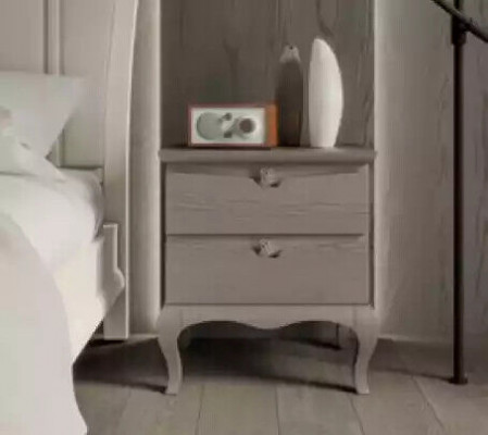 Design ložnice 3 kusy Postel 2x Noční stolky Moderní Luxusní Nábytek