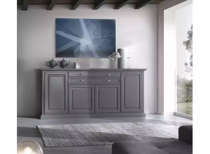 Komoda Skříň Sideboard Klasický Luxusní obývací pokoj Skříně Dřevo