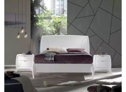 Set postel ložnice 2x noční stolky kompletní set nábytku ze dřeva 3 dílný. Nový
