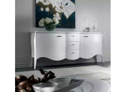 Dřevěná komoda obývací pokoj komoda komoda sideboard dřevěné skříně nové.
