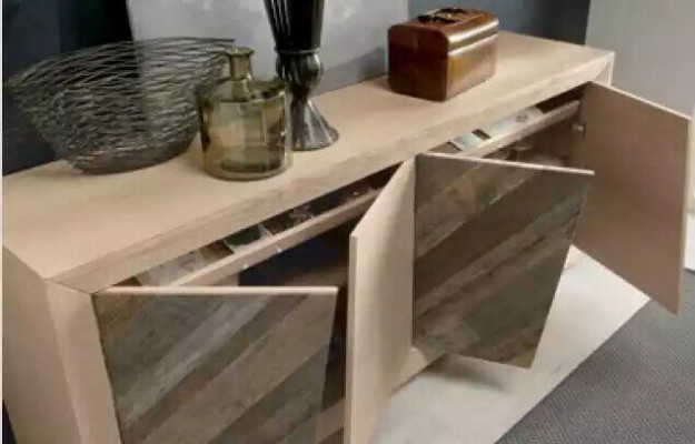Sideboard obývací pokoj jídelna dřevo luxus skříň nábytek hnědý nový