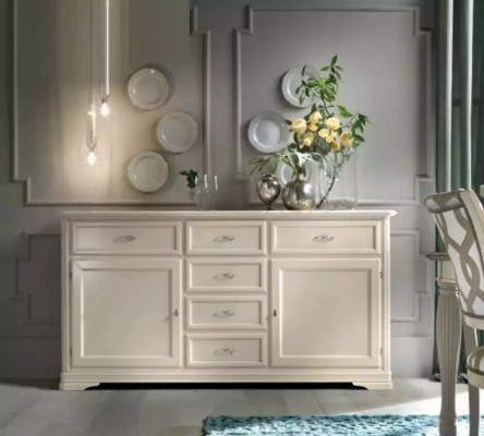 Komoda Dřevo Skříně Kredenc Nábytek Luxusní Skříň Itálie
