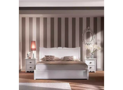 Ložnice design Moderní luxusní ložnice Postel 2x Noční stolky 3 dílná