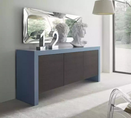 Kredenza Obývací pokoj Dřevo Komoda Skříň Luxus Italský nábytek