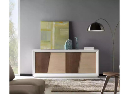 Sideboard Příborník Hnědý Příborníky Dřevo Skříň Nábytek Komody Nové